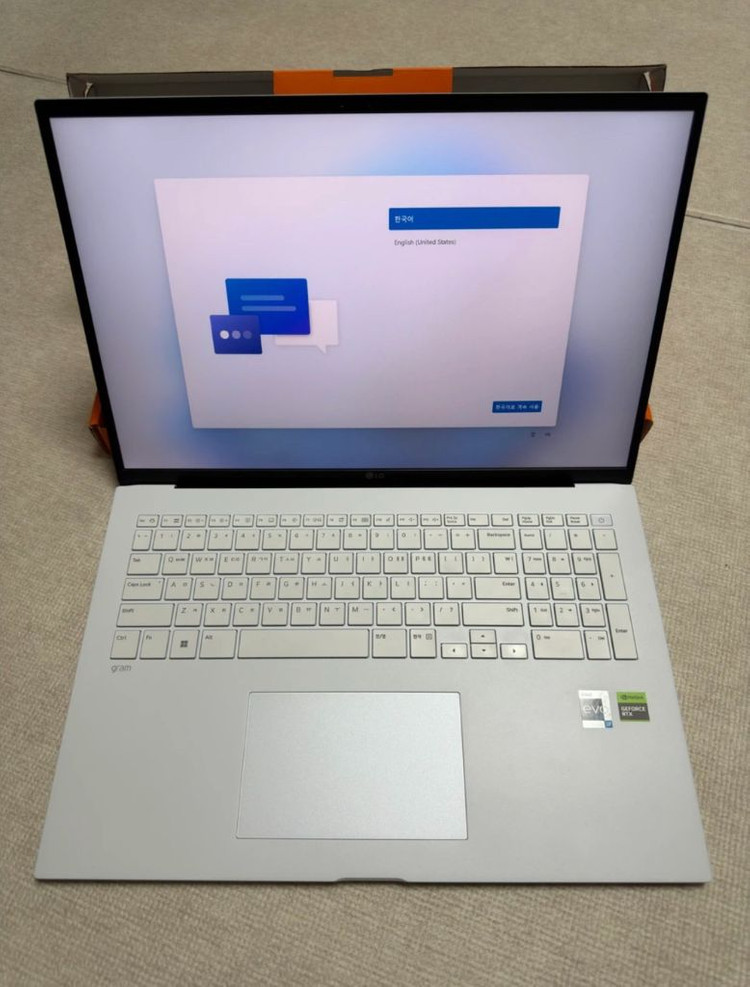 LG그램노트북 17Z90R RAM32GB 이미지