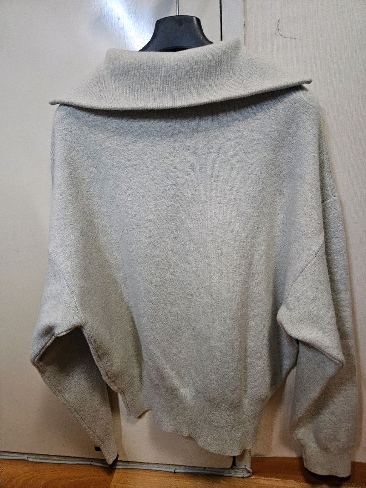 38) 이자벨 마랑 Isabel Marant 하프 지퍼 로고 니트 이미지