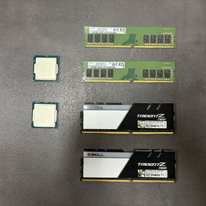 인텔 i7-10700kf / i3-6100 / 지스킬 ddr4-3600 (16gb(8gx2)) 등 판매합니다. 이미지