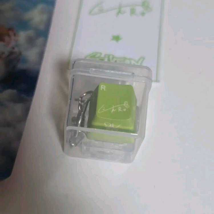 QWER 월드투어 싱가포르 MD 키캡 시연 수량 1개 이미지