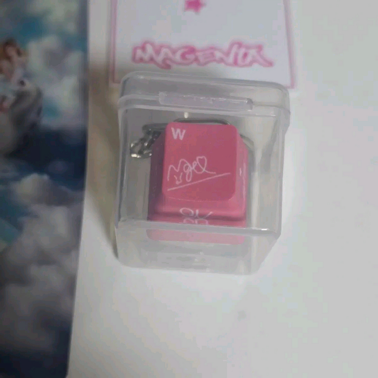 QWER 월드투어 싱가포르 MD 키캡 마젠타 이미지