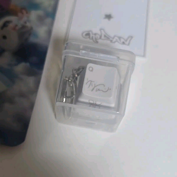 QWER 월드투어 싱가포르 MD 키캡 쵸단 이미지