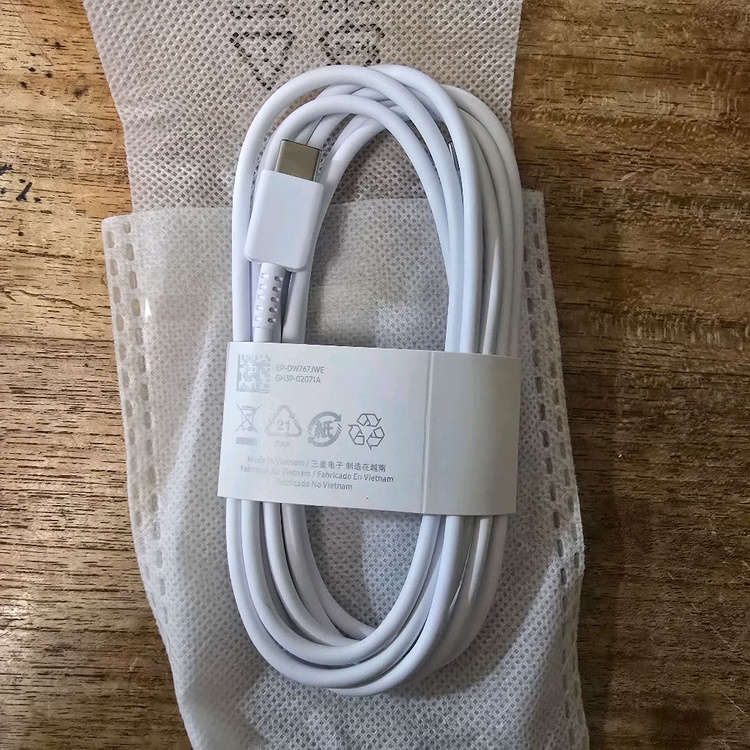 새상품)삼성정품 45W C타입 초고속충전기와CtoC케이블세트 핸드폰충전기 이미지