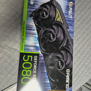 PALIT RTX 5080 GAMING PRO 이미지