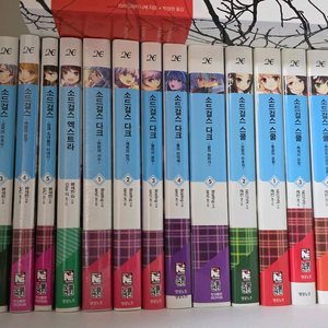 소드걸스 라노벨 전권 팝니다. 이미지