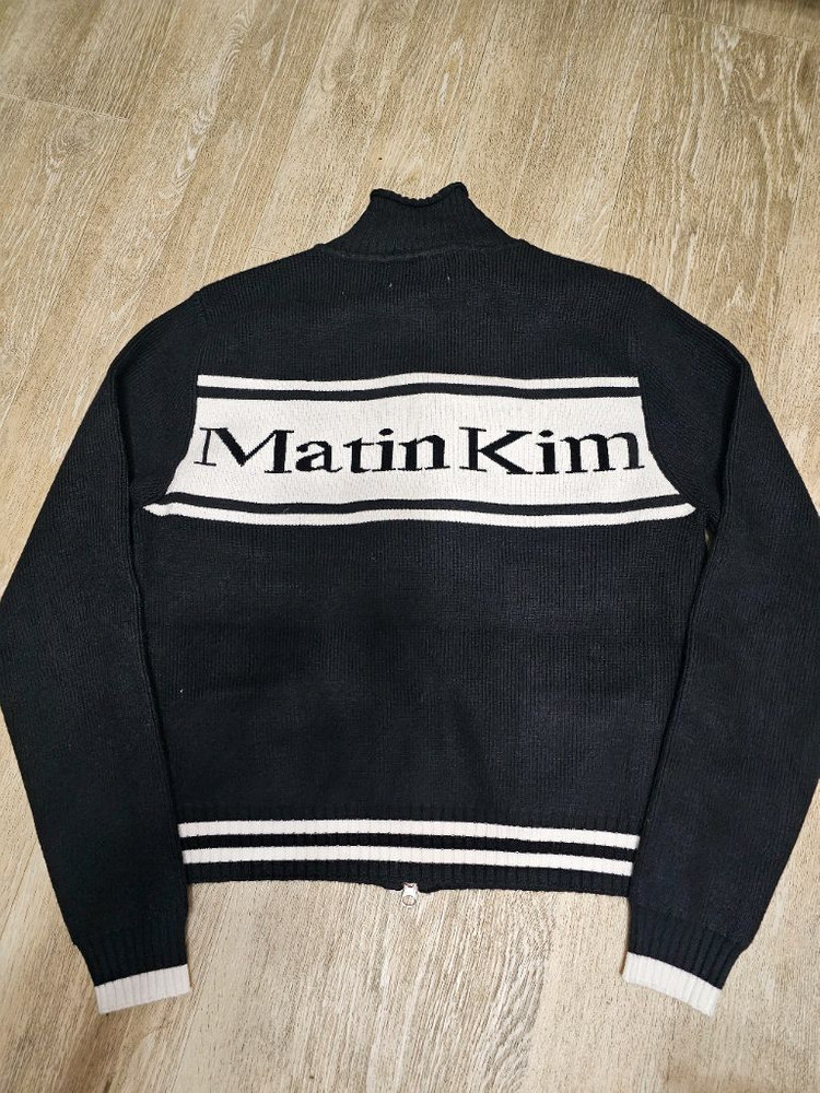 마뗑킴 matin kim 니트 집업 가디건 S 이미지