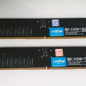마이크론 Crucial DDR5 5600MHz CL46 64GB 이미지