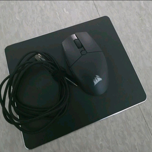 커세어 카타르 엘리트 무선 게이밍 마우스 + 알루미늄 마우스패드 이미지