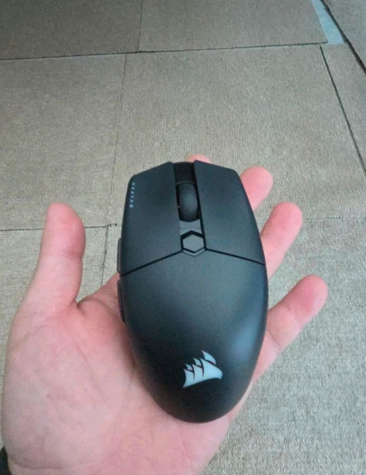 커세어 카타르 엘리트 무선 게이밍 마우스 + 알루미늄 마우스패드 이미지