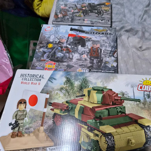cobi 3115 일본군전자와 독일군병사 셋트 이미지