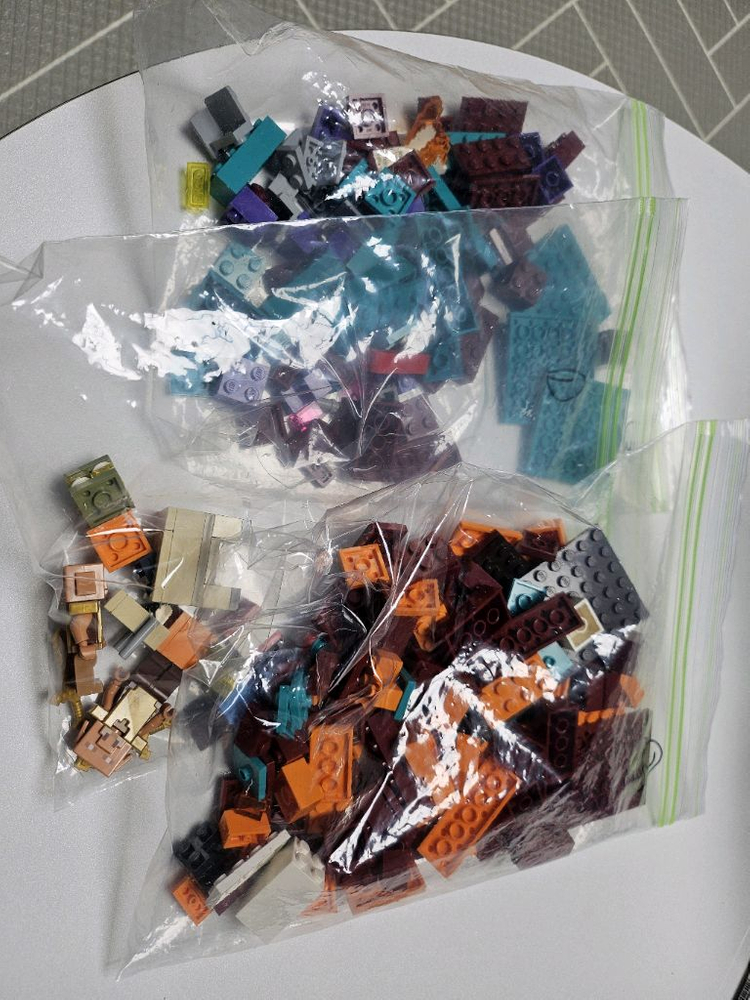 레고 정품 마인크래프트 21168 뒤틀린 숲 이미지