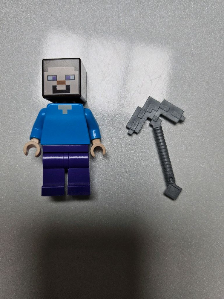 레고 정품 마인크래프트 21168 뒤틀린 숲 이미지