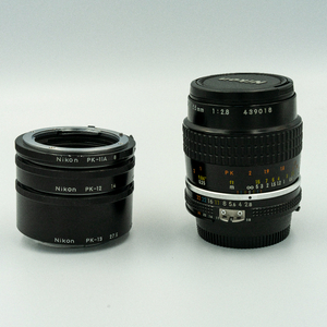 니콘 55mm 2.8 micro 마크로 렌즈 + PK-11A, PK-12, PK-13 접사링 이미지