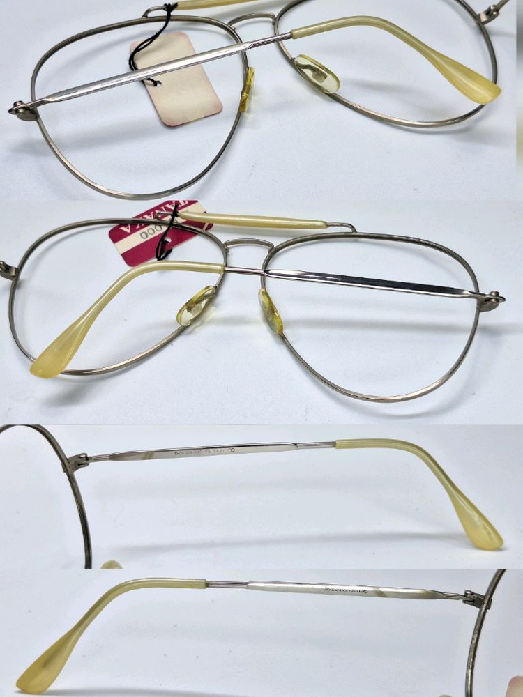 80s 프랑스제 빈티지 데드스톡/Polaroid 4540 선글라스 겸 안경테 투브릿지 더블브릿지 일본 수입 패션 이미지