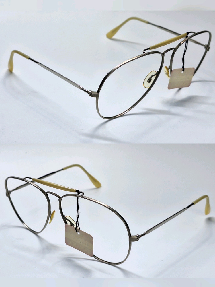 80s 프랑스제 빈티지 데드스톡/Polaroid 4540 선글라스 겸 안경테 투브릿지 더블브릿지 일본 수입 패션 이미지