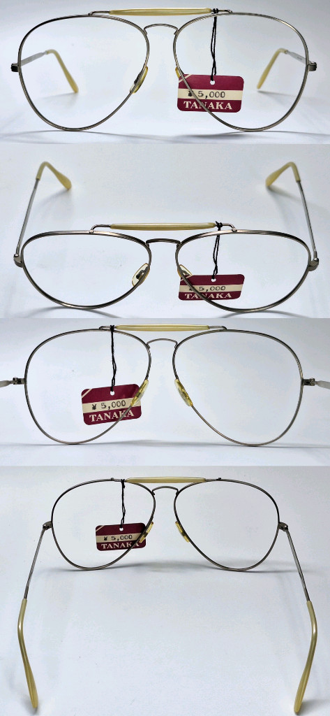 80s 프랑스제 빈티지 데드스톡/Polaroid 4540 선글라스 겸 안경테 투브릿지 더블브릿지 일본 수입 패션 이미지