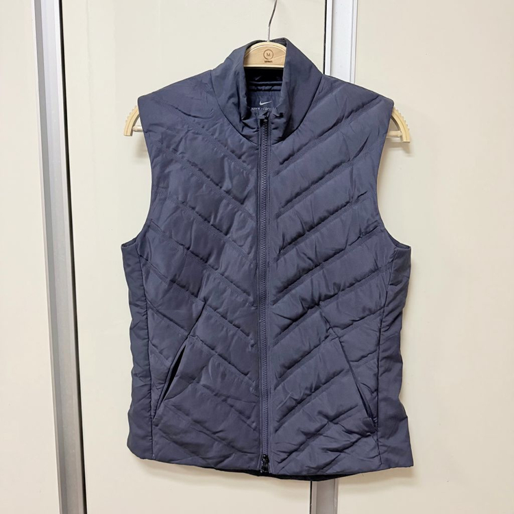 나이키 에어로로프트 경량 패딩 조끼 골프웨어 네이비 패쪼 퀼팅베스트 런닝 이미지