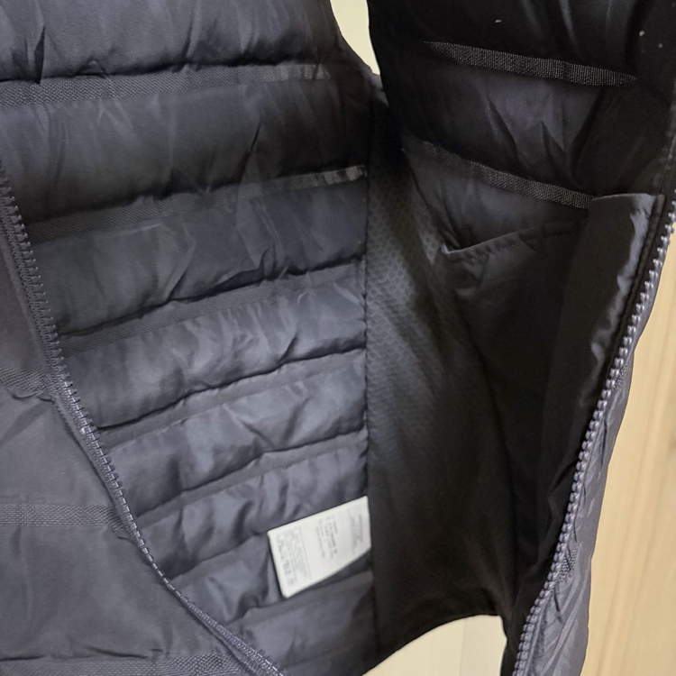 나이키 에어로로프트 경량 패딩 조끼 골프웨어 네이비 패쪼 퀼팅베스트 런닝 이미지