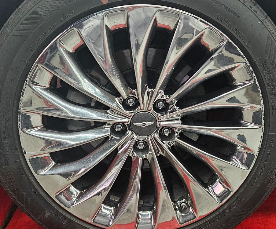 제네시스 eq900 19인치 크롬 휠(4개) 이미지