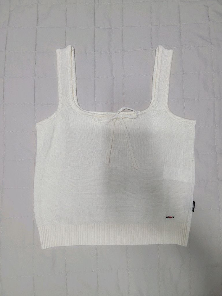 로맨틱크라운 아이보리 컬러 니트 셋업 M 이미지