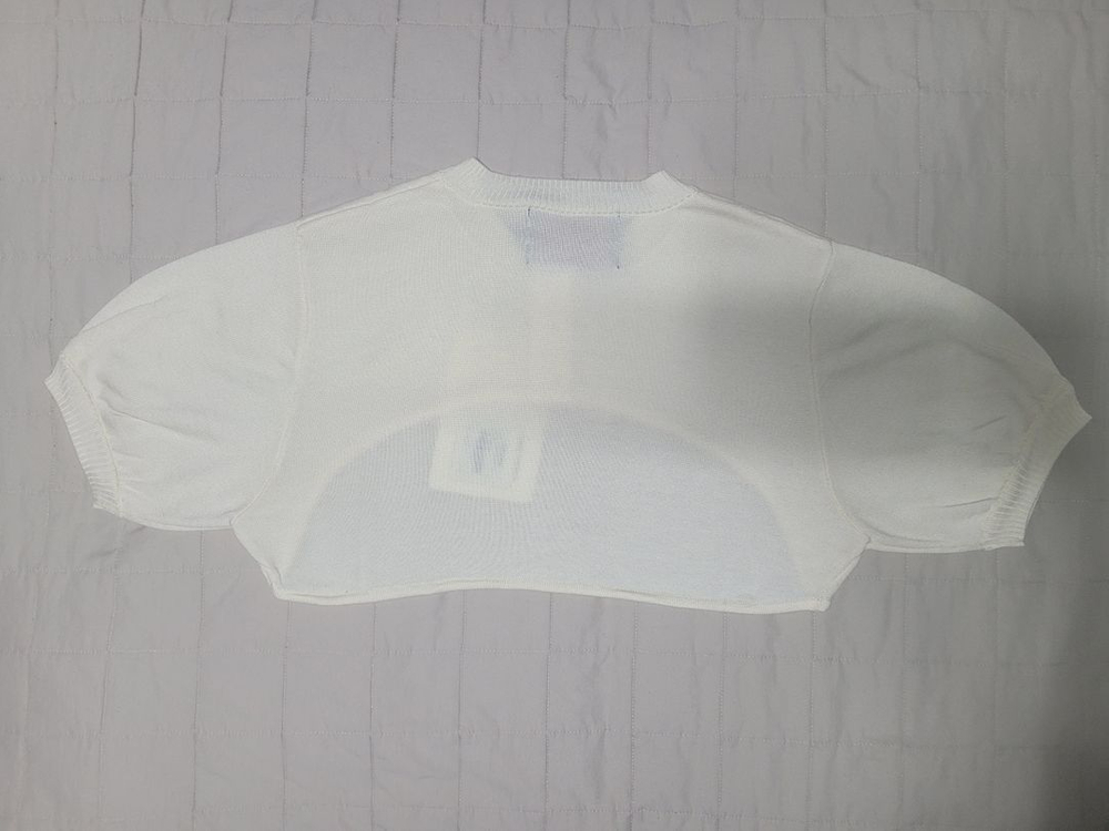 로맨틱크라운 아이보리 컬러 니트 셋업 M 이미지