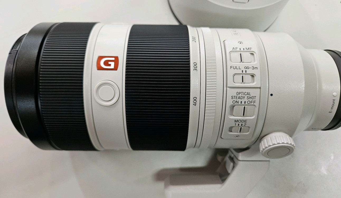 신품급> 소니 100-400mm F4.5-5.6 GM 백사금 100-400GM 이미지