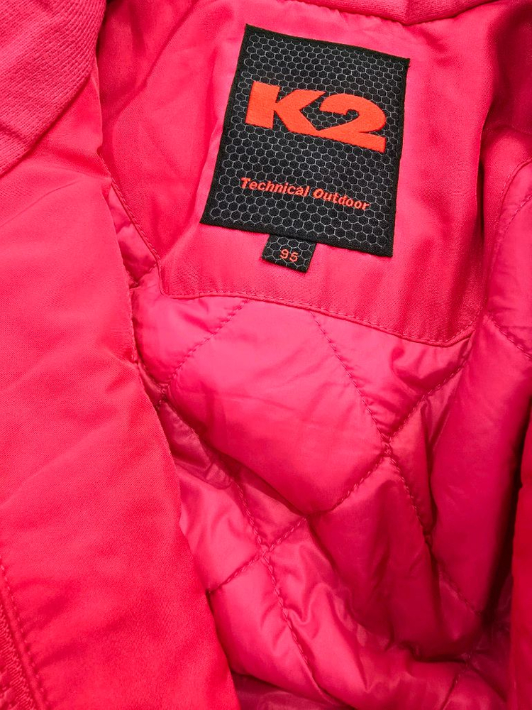 k2 진핑크 후드 패딩점퍼66 고어텍스 이미지