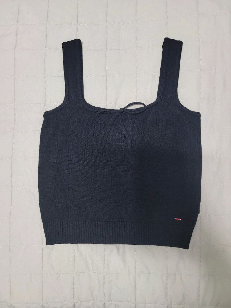 로맨틱 크라운 블랙 컬러 니트 셋업 M 이미지