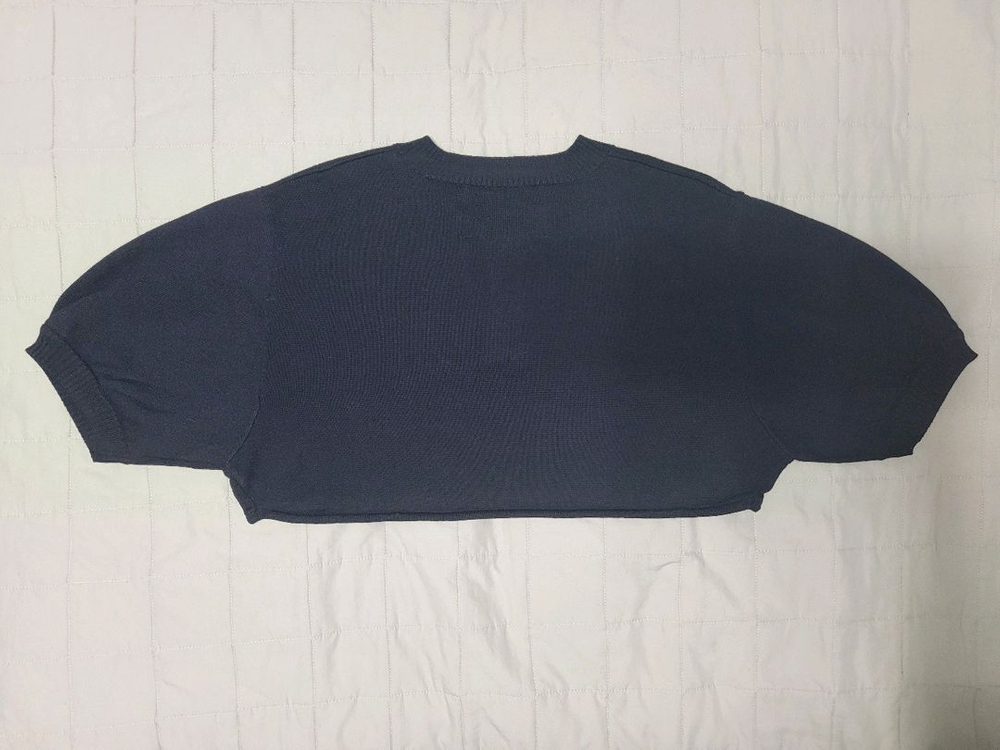 로맨틱 크라운 블랙 컬러 니트 셋업 M 이미지