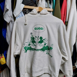 구찌 디즈니 미키마우스 후드티 m 정품검수완료 이미지