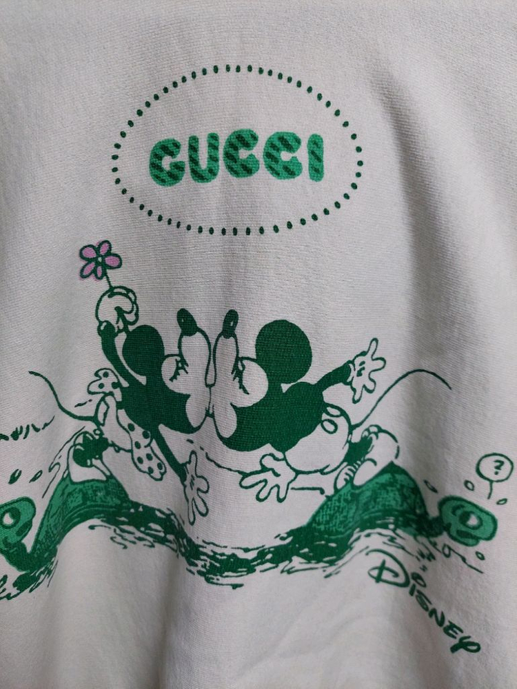 구찌 디즈니 미키마우스 후드티 m 정품검수완료 이미지