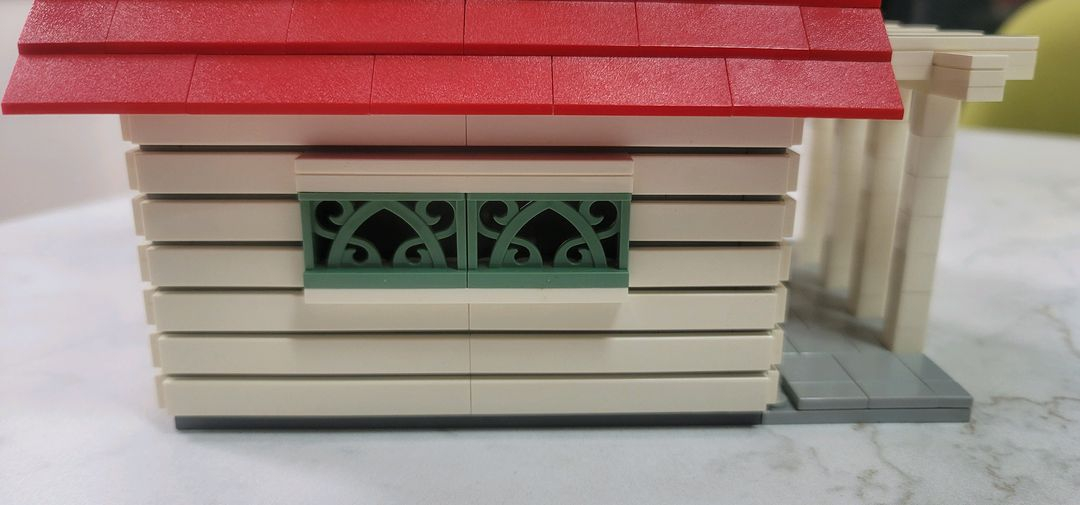 레고 커스텀 창작 지브리 토토로 고양이버스 & 거치대 집 이미지