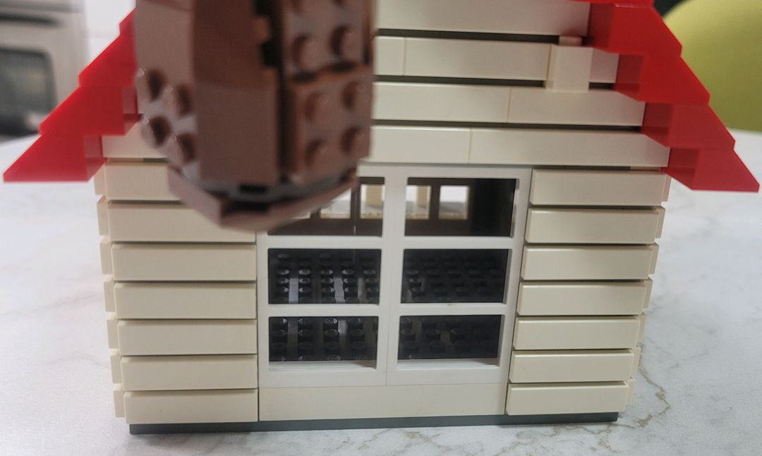 레고 커스텀 창작 지브리 토토로 고양이버스 & 거치대 집 이미지