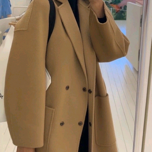 막스마라 스타일 디자이너 코트 이미지