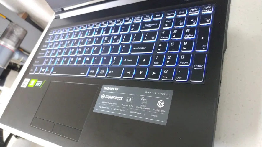기가바이트 G5 KC 게이밍 노트북/RTX3060 이미지