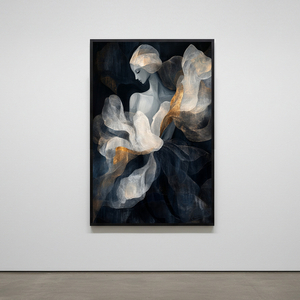 그림 액자 팝아트 인테리어소품 밤꽃의 무도 여인그림 인물액자 모던하고 고급스러운 감성 거실 침실 인테리어 아트 대형 이미지