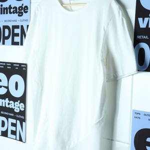 (XL-2XL) 포스트아카이브팩션 반팔 티셔츠 흰색 이미지