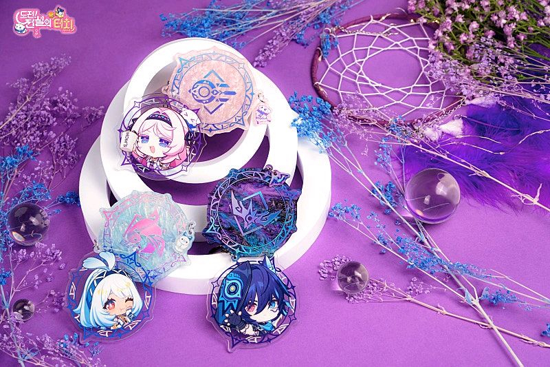 원신 맘스터치 올로룬 운세 및 굿즈 이미지