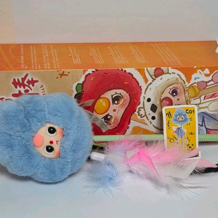 [2개가격] 베이비쓰리 고양이 장난감 이미지