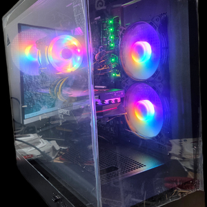 [불칸/써멀 재도포 ] i7 9700k + RTX 3080 하이엔드 어항 본체 이미지