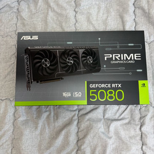 (미개봉 새제품)ASUS RTX 5080 PRIME 16G 팔아요 이미지