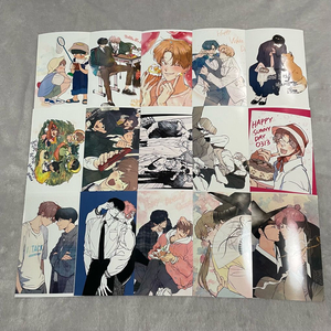 시금치 꽃다발 프박 프린팅박스 bl 비엘 웹툰 이미지