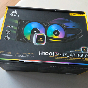 커세에수냉쿨러 h100i 이미지