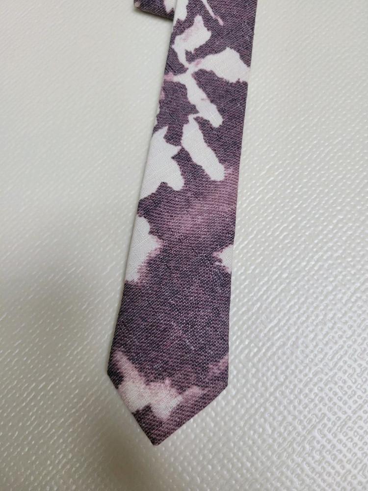 넥타이 3종 (까모패턴 퍼플, 그레이, 그린) 이미지