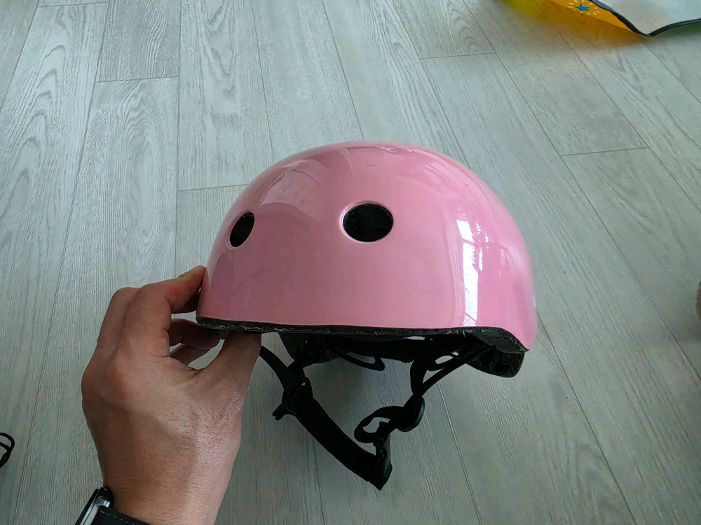 자전거,인라인 헬맷(KIDS용 핑크) 이미지