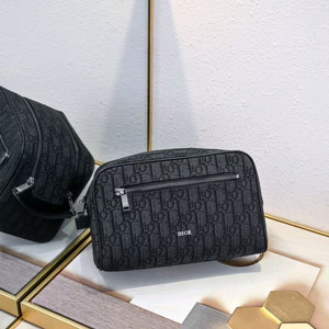 [Dior] Oblique디올 토일레트리 백 블랙 오블리크 자카드2ESCA494YKY_H03E 이미지