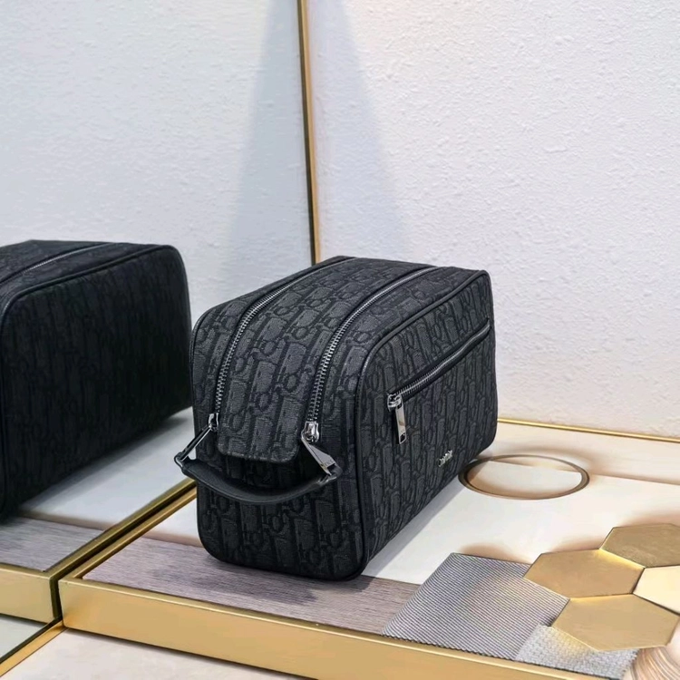 [Dior] Oblique디올 토일레트리 백 블랙 오블리크 자카드2ESCA494YKY_H03E 이미지