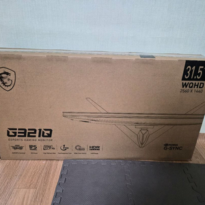 MSI G321Q WQHD IPS 170Hz HDR 32인치 무결점 게이밍 모니터 이미지