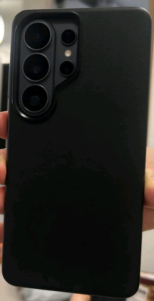 (미사용) 디자인스킨 맥세이프 풀커버 케이스 갤럭시S26울트라 블랙 이미지