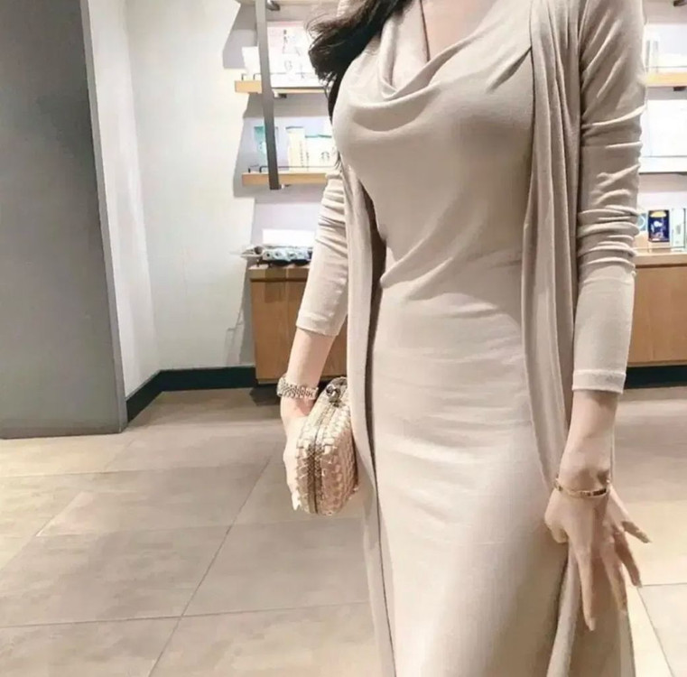 라플라 레이디 셋업 롱 화이트 이미지